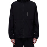 Giubbino con zip e cappuccio a-tundra nero