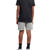 Completo t-shirt e shorts con grafica frontale nero