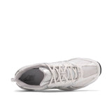 Sneakers MR530 sude e mesh bianco/argento