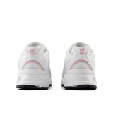 Sneakers U530 sintetico e mesh bianco/rosa