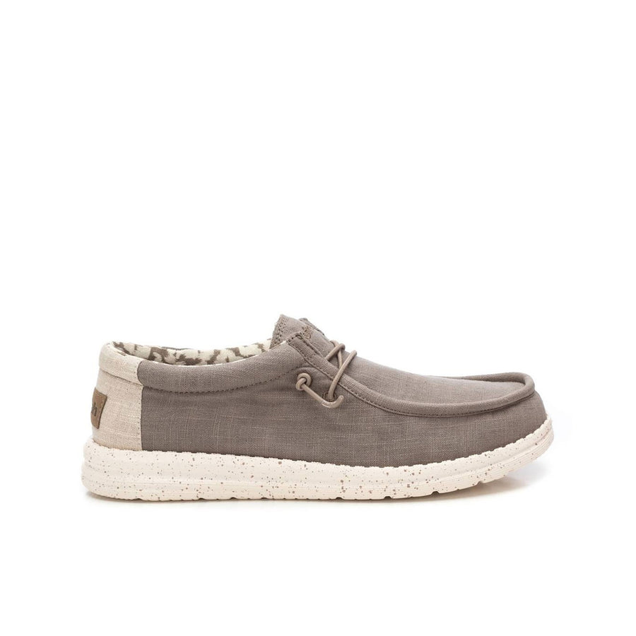 Slipper Canvas taupe