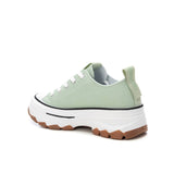 Sneakers canvas acqua