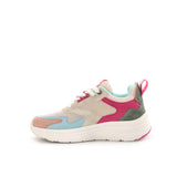 Sneakers con dettagli a contrasto fucsia