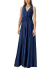 abito-lungo-con-drappeggio-frontale-in-raso-blu