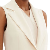 Gilet lungo Rewi beige