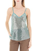 top-crochet-e-paillettes-verde-acqua