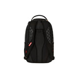 Zaino Unfinished Shark check nero/bianco