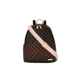 Zaino Boujee Strap Savage check moro