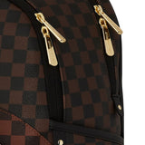 Zaino Boujee Strap Savage check moro