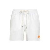 Short mare logo fluo bianco