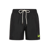 Short mare logo fluo nero