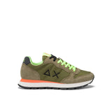 Sneakers Tom  fluo verde militare