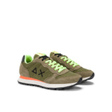 Sneakers Tom  fluo verde militare