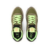 Sneakers Tom  fluo verde militare