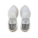 Sneakers Ally gold silver/bianco
