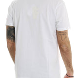 T-shirt ricamo negroni night life bianco