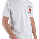 T-shirt ricamo sbagliato ma non troppo bianco