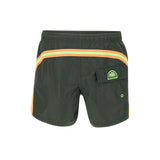 Short mare elastic waist verde