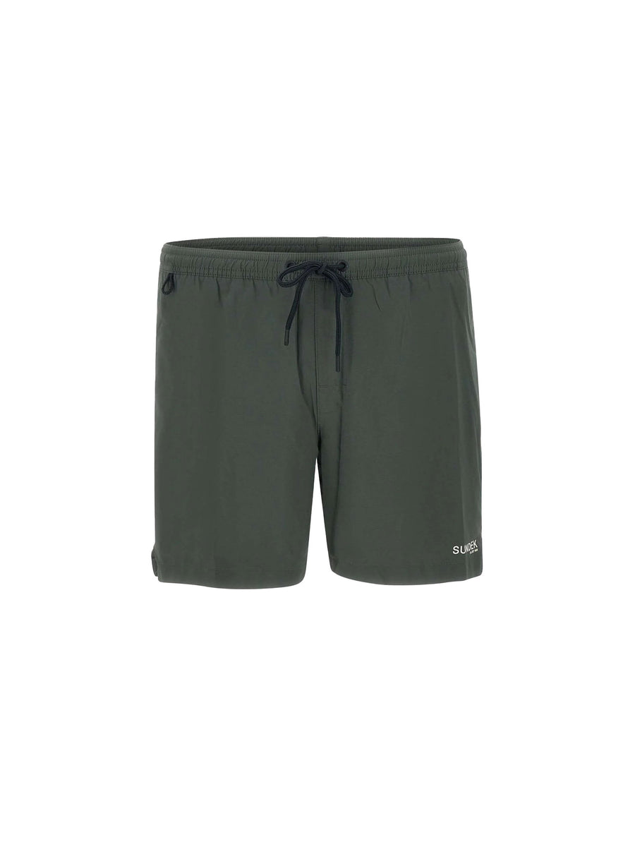 Boxer mare logo poly verde
