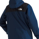 Giubbino zip cappuccio Antora blu