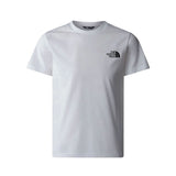 T-shirt manica corta simple Dome bianco