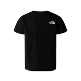 T-shirt manica corta simple Dome nero