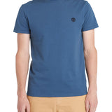 T-shirt Dunstan River blu denim