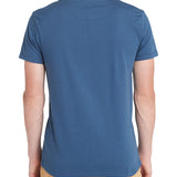T-shirt Dunstan River blu denim