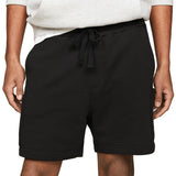 Shorts TJM regular fit e logo badge nero