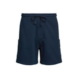 Shorts TJM regular fit e logo badge blu