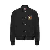 Giacca stile bomber taglio relax tjm nero