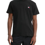 T-shirt logo badge regular fit nero