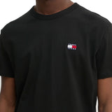 T-shirt logo badge regular fit nero