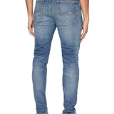 Jeans simon modello skinny in denim medio