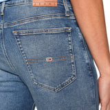 Jeans simon modello skinny in denim medio