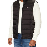 Gilet leggero in piuma con zip tjm nero