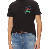 T-shirt TJM logo twisted signature nero