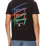 T-shirt TJM logo twisted signature nero