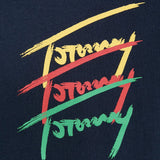 T-shirt TJM logo twisted signature blu