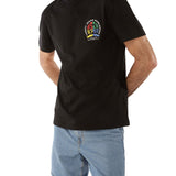 T-shirt TJM pop crest logo nero
