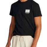 T-shirt TJM logo DNA graphic sul petto nero
