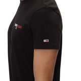 T-shirt TJM stampa dna graphic sul retro nero