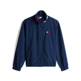 Giubbino zip e bottoni DNA collar blu