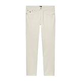Jeans slim fit scanton in denim color bianco