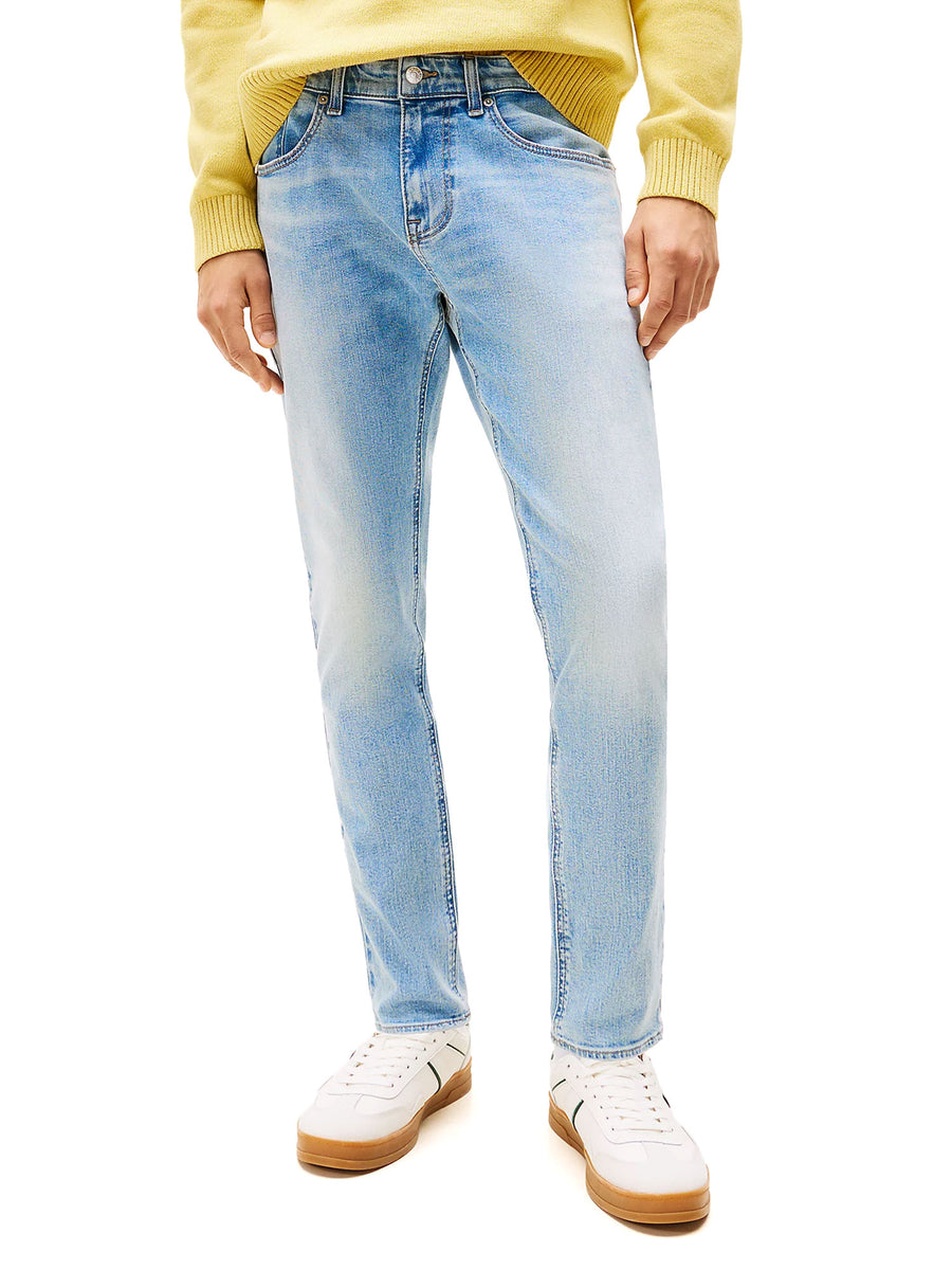 Jeans slim fit tapered Austin in denim chiaro