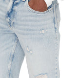 Shorts jeans Ronnie in denim chiaro