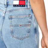 Jeans ampi claire in denim chiaro