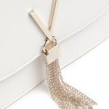 Borsa a tracolla flap Divina bianco