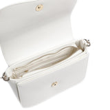 Borsa a tracolla flap Divina bianco