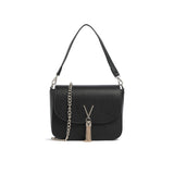 Borsa a tracolla flap Divina nero